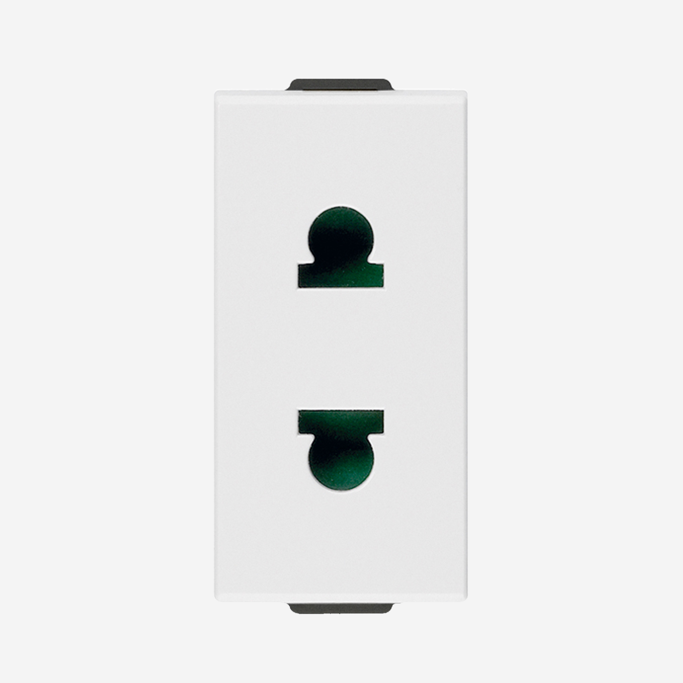 2P 16A USA+EU ø4,8mm SICURY outlet white 2P 16A USA+EU ø4,8mm SICURY outlet white - Image 1