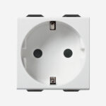 2P+E 16A German SICURY Outlet white