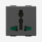 2P+E13ASICURY multistandard outlet carbo