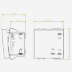 1P 16AX 2-way switch 2M white - Image 3