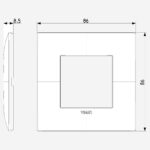 Plate 2M techn.carbon matt - Image 2