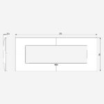⁦Plate 7M techn.carbon matt⁩ - الصورة ⁦2⁩