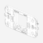 Horizontal frame 2centralM+screws - Image 3