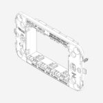 Mounting frame Plana/Neve+screws - Image 3