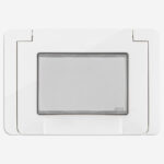 IP55 cover 3M +screws white