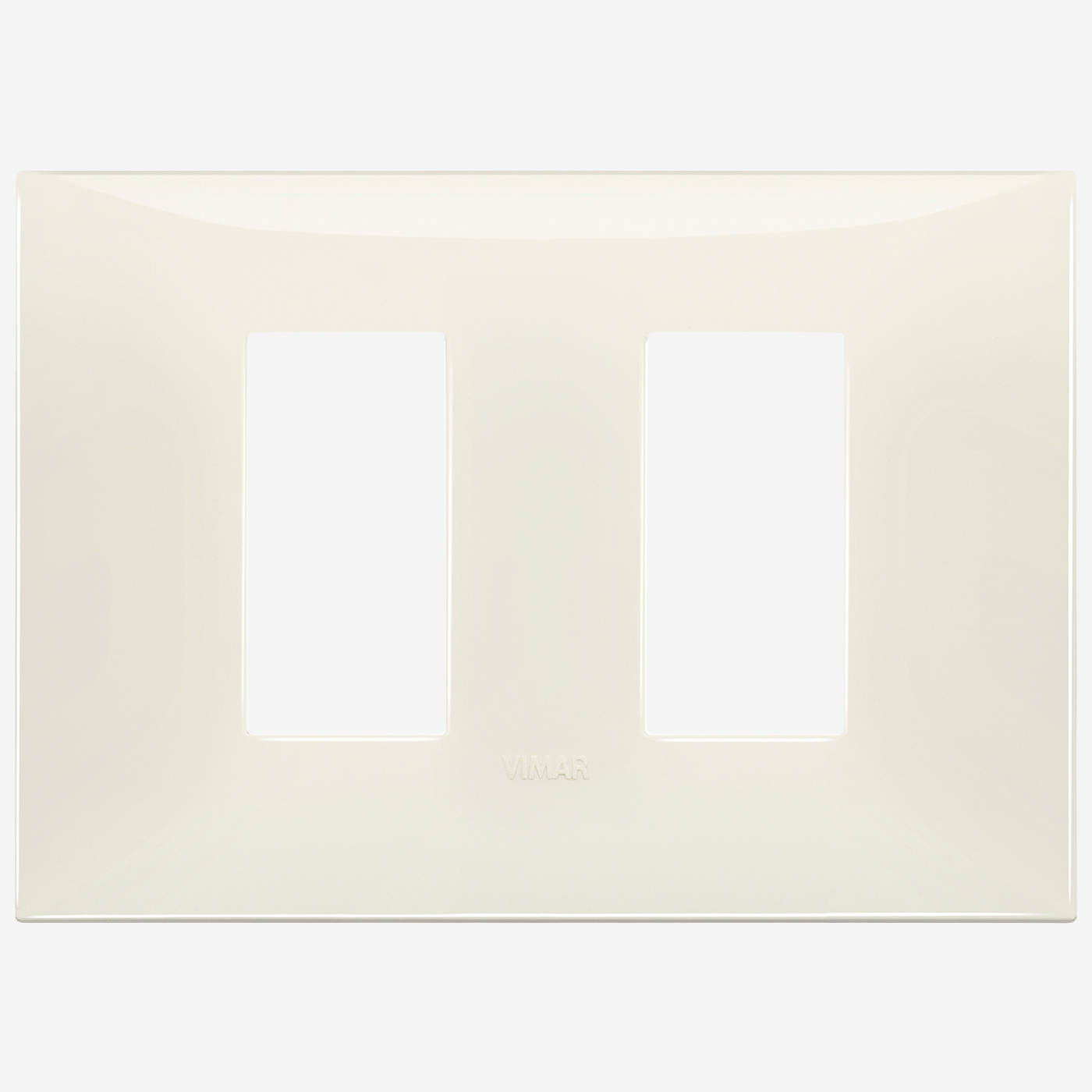 Plate 2 sideM techn.ivory Plate 2 sideM techn.ivory - Image 1