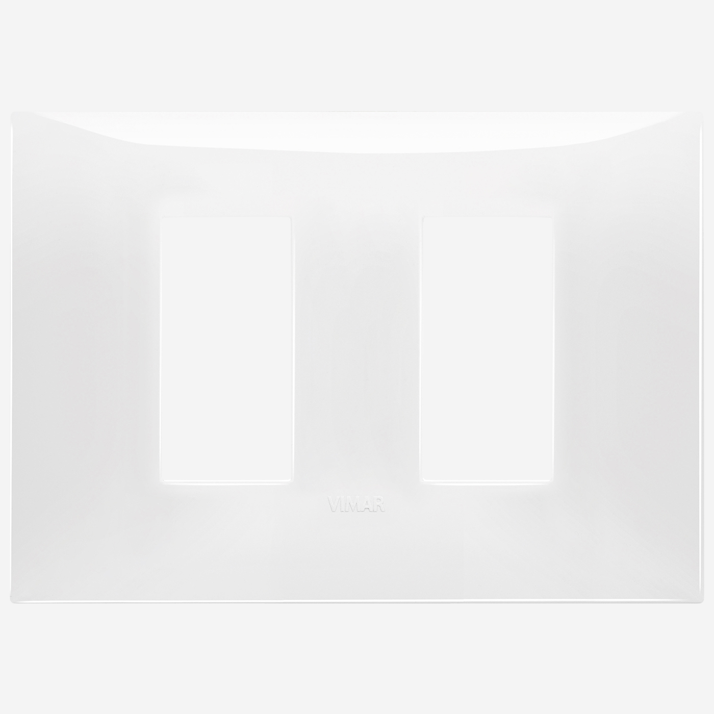 Plate 2 sideM techn.white Plate 2 sideM techn.white - Image 1