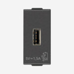 USB supply unit 5V 1,5A 1M carbon m