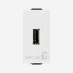 USB supply unit 5V 1,5A 1M white