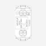 2P 16A USA+EU ø4,8mm SICURY outlet carbon - Image 4