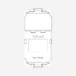 Phone jack RJ11 6/4 white - Image 4