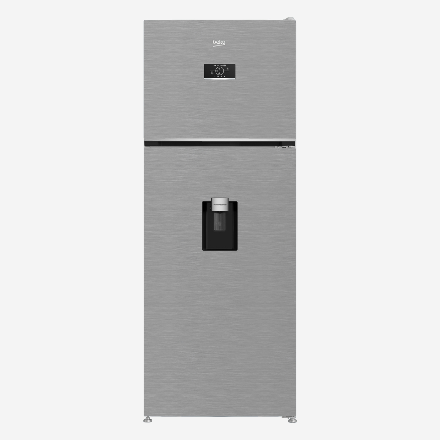 FR-39-1 2 Door 477liters Water Dispenser, Harvest fresh, HF, Inverter, Aeroflow, Stainless - Image 1
