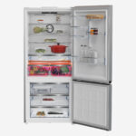 ⁦2 Door 690lt net 570LT Silver Nofrost, ProSmart, Inverter, Digital Touch, Aeroflow (Combi) HF⁩ - الصورة ⁦3⁩