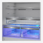 ⁦2 Door 690lt net 570LT Silver Nofrost, ProSmart, Inverter, Digital Touch, Aeroflow (Combi) HF⁩ - الصورة ⁦6⁩