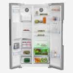 2 Door Side by side 651lt net 525LT Stainless Nofrost, Inverter, Ice & Water Dispenser - Image 3