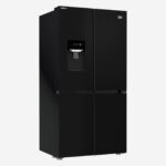 4 Door Refrigerator Black - Image 2