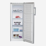 ⁦Upright Freezer 200lt net 168lt Nofrost  5 Drawer Silver⁩ - الصورة ⁦3⁩