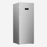 Upright Freezer 260lt net 218lt Nofrost 6 Drawer, Digital Touch Silver - Image 2