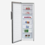 Upright Freezer 280lt net 243lt Nofrost 7 Drawer Silver - Image 3