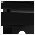 Hood 60 cm, Dishwasher Safe Filter 3 Speed levels, Glass Black, With Chimney - Image 5