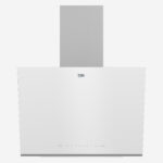 Hood 60 cm, Dishwasher Safe Filter 3 Speed levels, Glass, Carbon Filter, Filter Saturation Indicator, Air Cleaning Function, Auto Shut Down, White