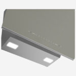 Hood 60 cm, Dishwasher Safe Filter 3 Speed levels, Glass, Carbon Filter, Filter Saturation Indicator, Air Cleaning Function, Auto Shut Down, Silver - Image 3