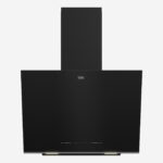 Hood 60 cm, Dishwasher Safe Filter 3 Speed Levels, Glass Carbon Filter, Filter Saturation Indicator, Air Cleaning Function, Auto Shut Down, Black