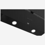 Hood 90 cm, Dishwasher Safe Filter 3 Speed Levels, Glass Black, With or with out Chimney - Image 4