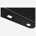 Hood 90 cm, Dishwasher Safe Filter 3 Speed Levels, Glass Black, With or with out Chimney - Image 4