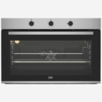 Gas Built In Ovens 90 cm, Gas Safety, Cooling Fan, Cooking Fan Integrated Electronic Ignition, Stainless Steel