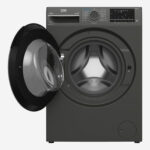 ⁦8 KG 1400 RPM Washer Dryer 5KG Digital Screen Gray XL Door (Xpress) Inv-Steam, Bluetooth⁩ - الصورة ⁦3⁩