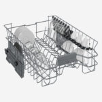 Dishwasher 45 cm 5 Program 10 Person Black, LED  Display, Half Load, Time Delay - Image 5