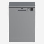 Dishwasher 60 cm 5 Program 13 Person Silver, LED Display, Half Load, Time Delay
