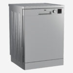 Dishwasher 60 cm 5 Program 13 Person Silver, LED Display, Half Load, Time Delay - Image 2