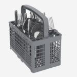 Dishwasher 60 cm 5 Program 13 Person Silver, LED Display, Half Load, Time Delay - Image 7