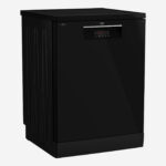 Dishwasher 60 cm 5 Program 14 Person Black, LED Display, Half Load, Hygiene Intense, Steam Gloss, Extra Dry - Image 2