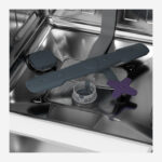 Dishwasher 60 cm 8 Program 15 Person Glass Black, LED Display, Half Load (Aquaintense) Inv. - Image 4