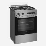 ⁦Gas Cooker 60 cm 4 Burners Full Safety, Cooking Fan, Cast Pan Support, integrated ignition⁩ - الصورة ⁦2⁩