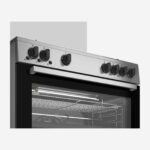 ⁦Gas Cooker 90 cm 5 Burners, Full Safety Cooling Fan, Cooking Fan, Enameled Pan Support⁩ - الصورة ⁦3⁩