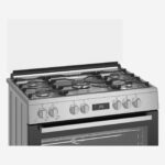 ⁦Gas Cooker 90 cm 5 Burners, Full Safety Cooling Fan, Cooking Fan, Digital, Cast Pan Support⁩ - الصورة ⁦5⁩