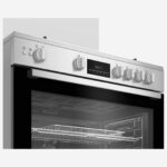 ⁦Gas Cooker 90 cm, AirFrier 5 Burners Full Safety Cooling Fan, Cooking Fan, Led Display With Touch Control, Cast Pan Support, STS⁩ - الصورة ⁦3⁩