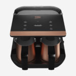 Coffee Maker Double, With Water Tank, Silver, Gold, Black