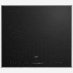 Electric Hob 60 cm Digital Touch Control, Black Tempered Glass, Surfac, Memory Function