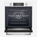 ⁦Eclectic Built In Ovens 60 cm, 3D Cooking, Multi, Functional, Steam Assisted Cooking, Steam Cleaning, Cooling Fan, Defrosting, Conventional Cooking, Fan Assisted Cooking, White⁩ - الصورة ⁦3⁩