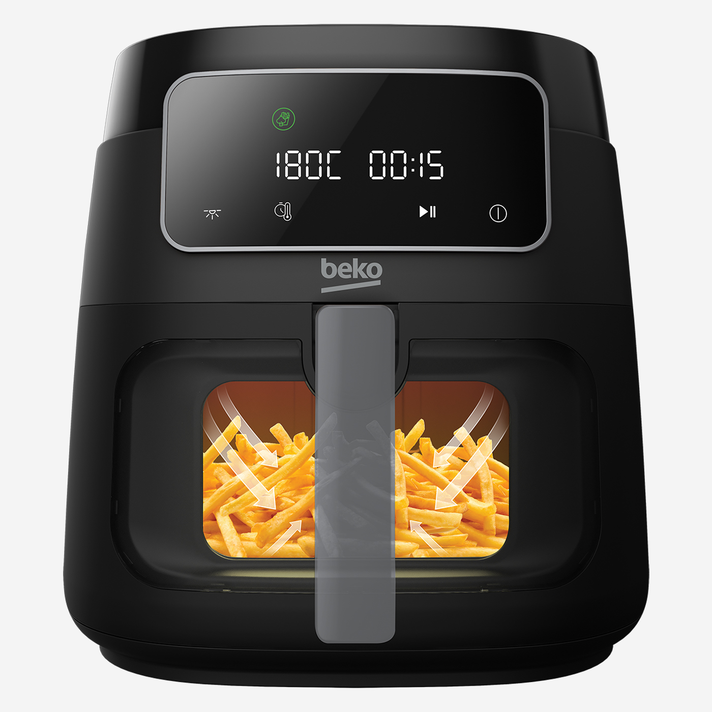 FRL-228-1 Air Fryer 1750 Watt, Colorful Control Panel - Image 1