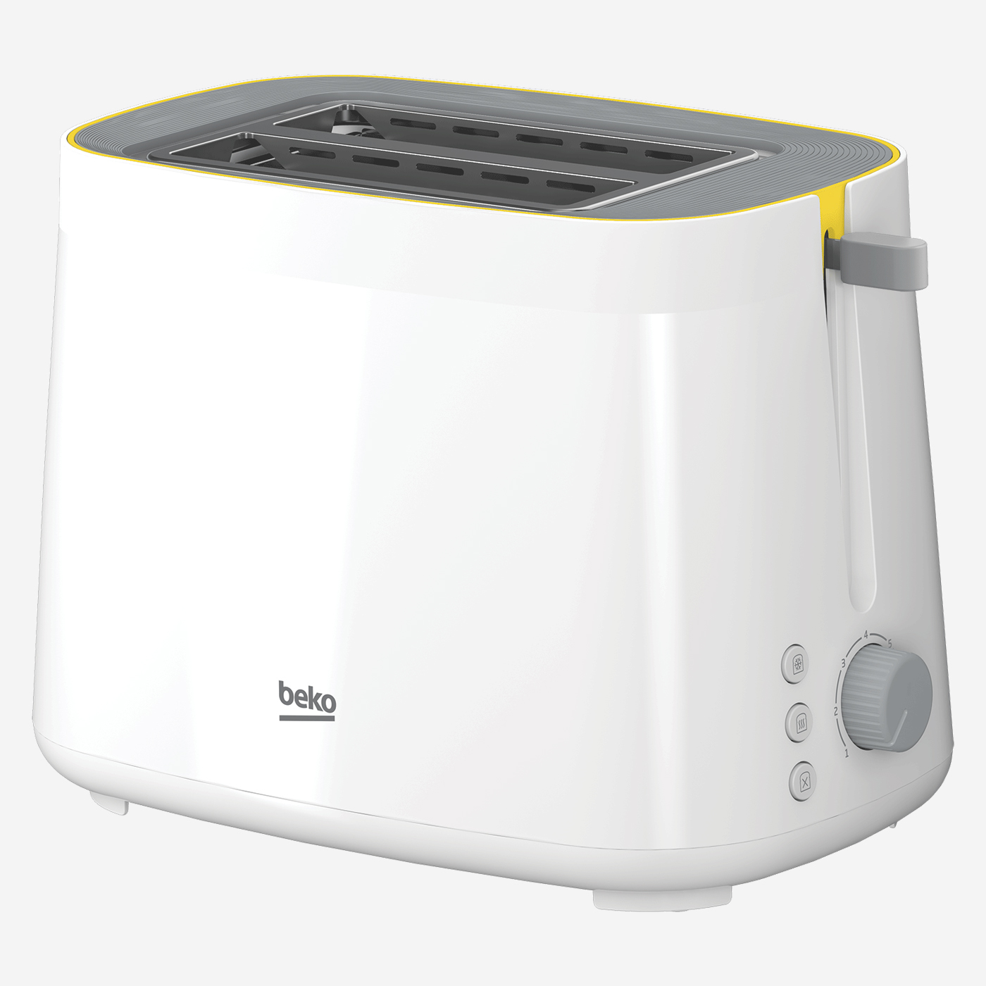 To-230-1 Toaster 800 Watt, White - الصورة 1