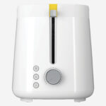 ⁦Toaster 800 Watt, White⁩ - الصورة ⁦2⁩