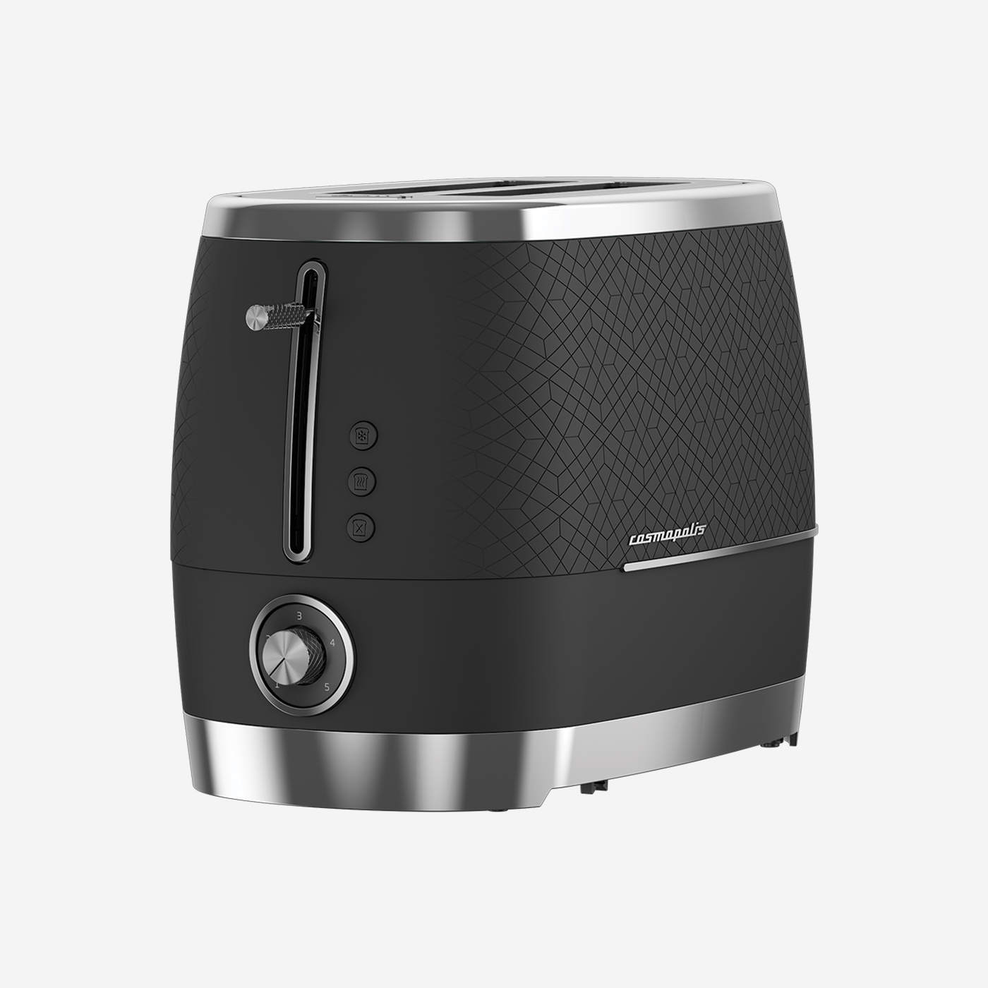 To-231-1 Toaster 1000 Watt, Black - Image 1